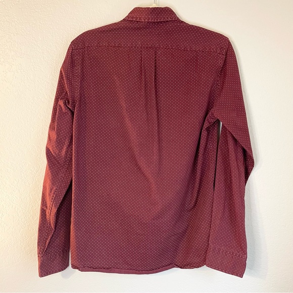 J Crew Maroon Burgundy Slim Fit Button Down Shirt - S - Picture 4 of 10